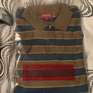 Supreme Striped Polo